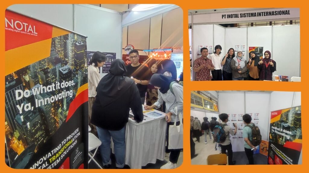 Booth INOTAL di ITENAS Job Fair 2025
